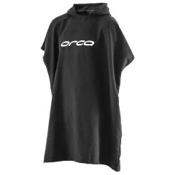 Orca Poncho Towel - Black