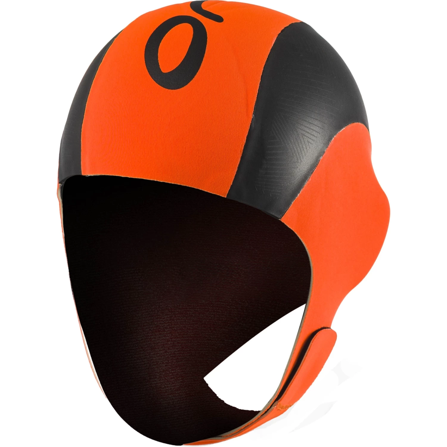 Orca High Visibility Neoprene Swimcap - High Vis Orange 3 Orca High Visibility Neoprene Swimcap - High Vis Orange