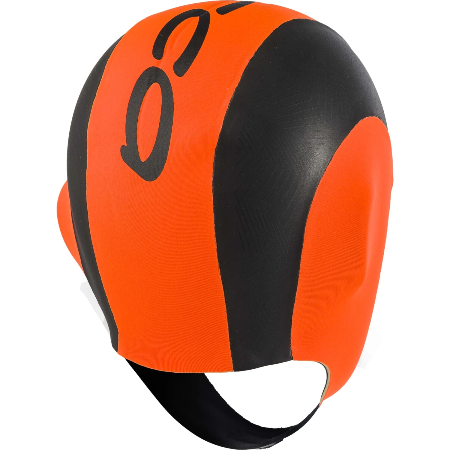 Orca High Visibility Neoprene Swimcap - High Vis Orange 4 Orca High Visibility Neoprene Swimcap - High Vis Orange - Afbeelding 2