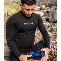 Orca Openwater Base Layer Long Sleeve Shirt - Black -ORCA Verkoopwinkel orca openwater base layer long sleeve shirt black 22 1478649