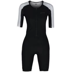 Orca Athlex Aero Race Trisuit Korte Mouw Zwart/wit Dames