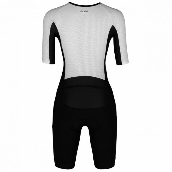 Orca Athlex Aero Race Trisuit Korte Mouw Zwart/wit Dames 4 Orca Athlex Aero Race Trisuit Korte Mouw Zwart/wit Dames - Afbeelding 2