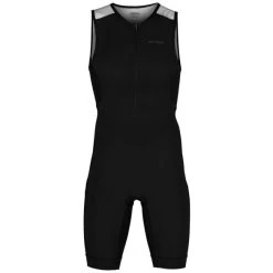 Orca Athlex Race Trisuit Mouwloos Zwart/wit Heren