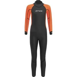 Orca Openwater Vitalis Squad Hi Vis Wetsuit Kinderen - Zwart NN97